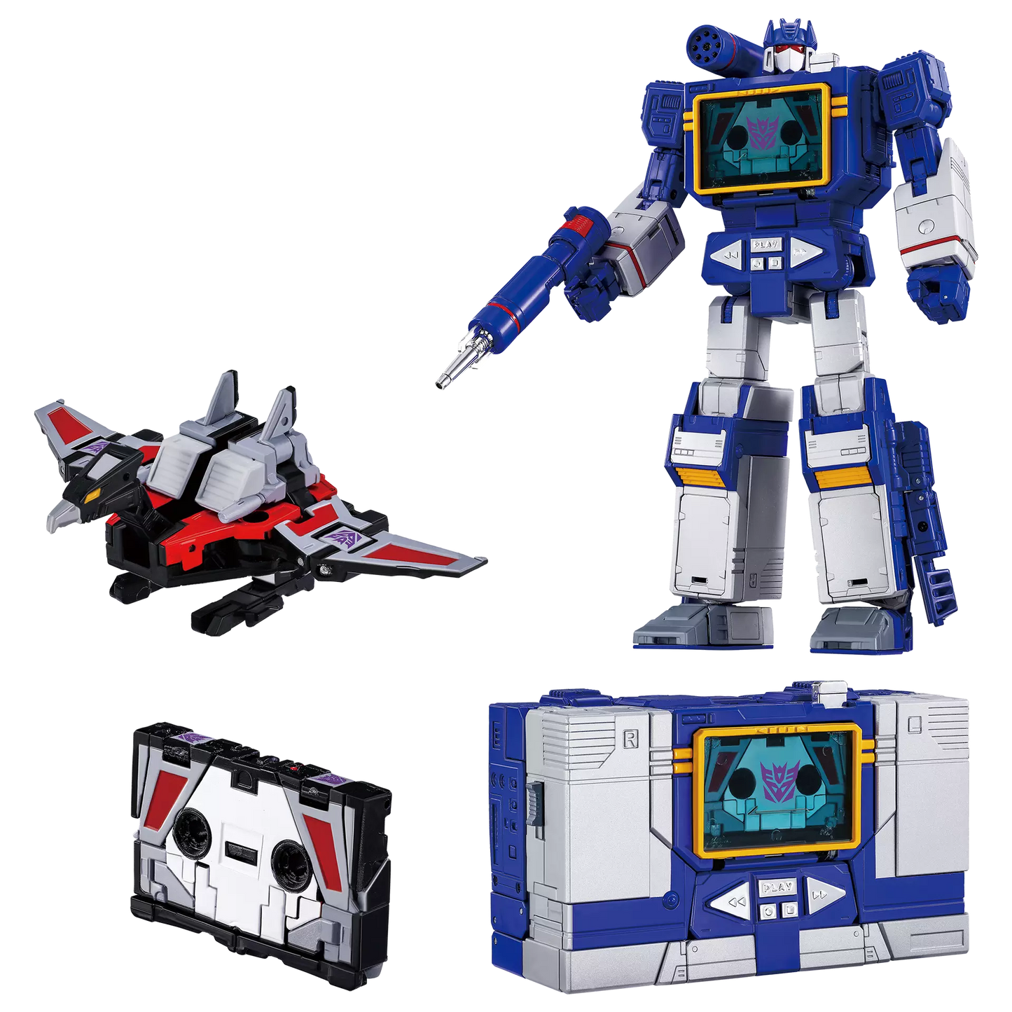Transformers Masterpiece MPG-19 Soundwave and Condor (Laserbeak) | Takara Tomy Japan Release