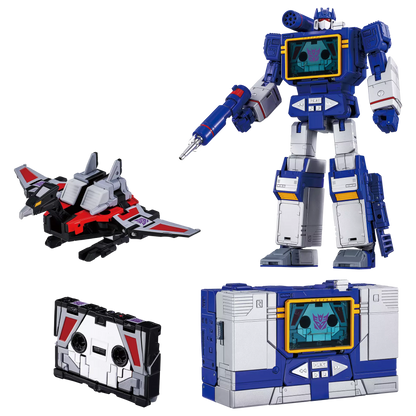 Transformers Masterpiece MPG-19 Soundwave and Condor (Laserbeak) | Takara Tomy Japan Release