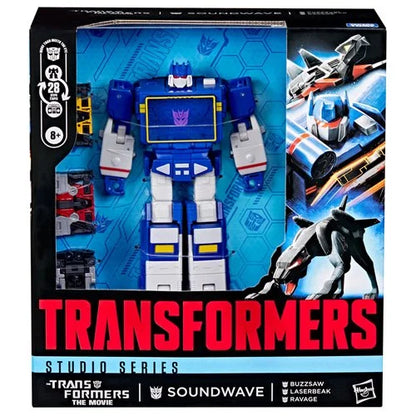 Transformers Studio Series 86 Soundwave "The Transformers: The Movie" Leader Class | Hasbro