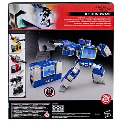 Transformers Studio Series 86 Soundwave "The Transformers: The Movie" Leader Class | Hasbro
