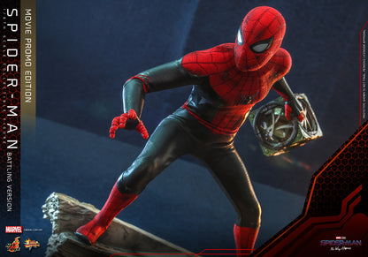 Hot Toys  Spider-Man (Battling Version) Movie Promo Edition "Spider-Man: No Way Home" | Hot Toys 1/6 Scale