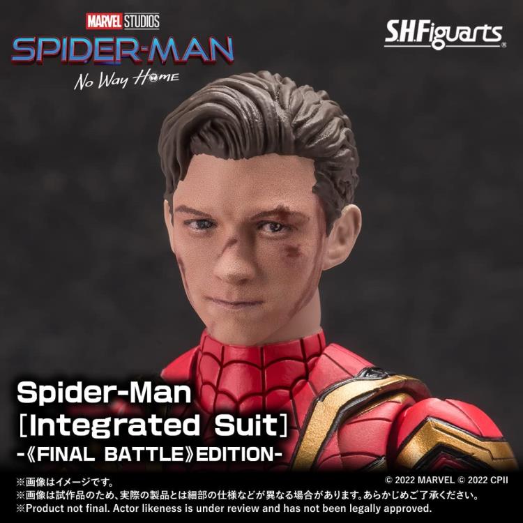 Spider-Man Integrated Suit Final Battle "Spider-Man: No Way Home" - Tamashii Nations S.H.Figuarts