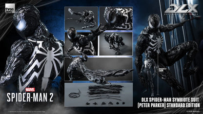 DLX Spider-Man Symbiote Suit (Peter Parker) Standard Edition "Marvel's Spider-Man 2" | Threezero