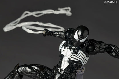 Revoltech Amazing Yamaguchi Marvel Comics NR147 Symbiote Suit Spider-Man (Black Ver.) Reissue | Kaiyodo