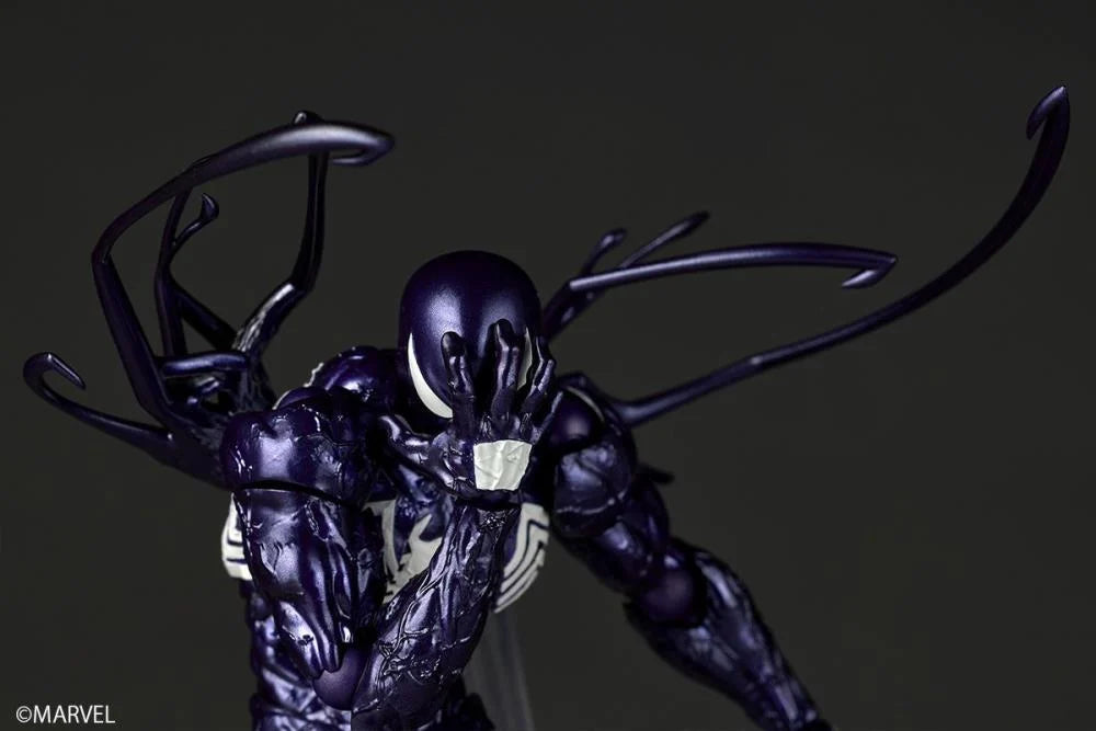 Revoltech Amazing Yamaguchi Marvel Comics NR106 Symbiote Suit Spider-Man (Purple Ver.) | Kaiyodo