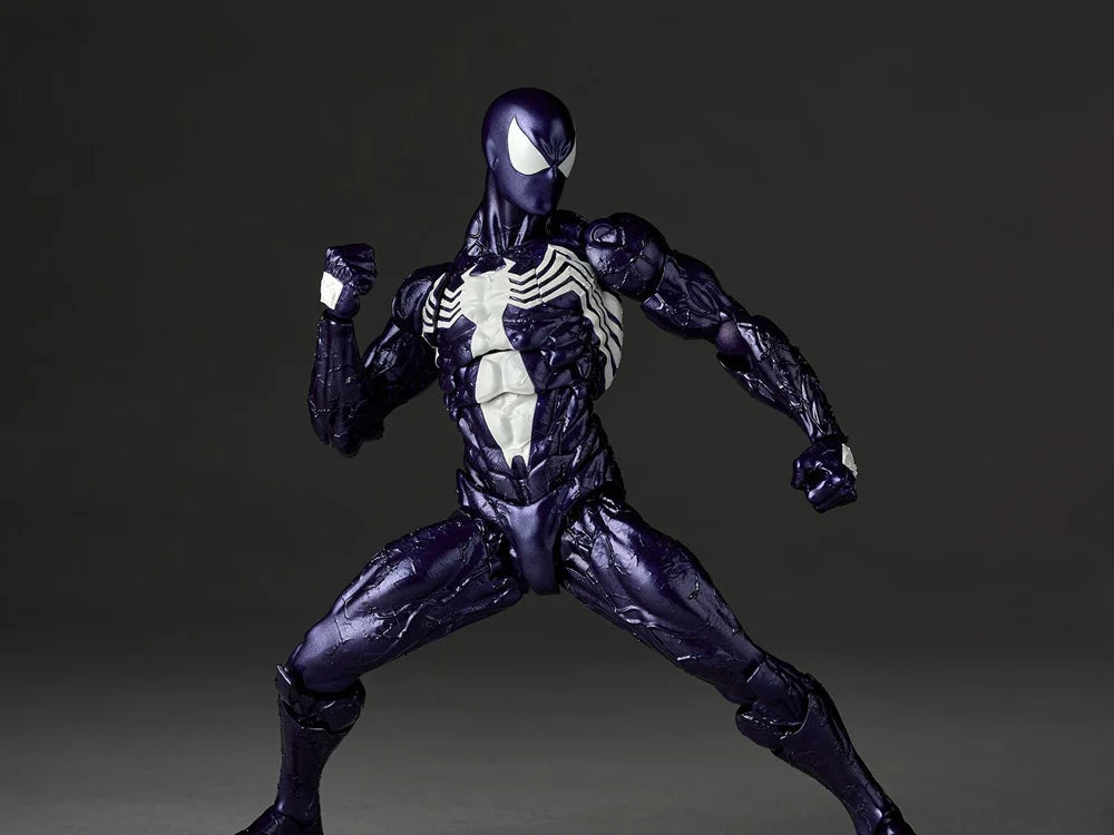 Revoltech Amazing Yamaguchi Marvel Comics NR106 Symbiote Suit Spider-Man (Purple Ver.) | Kaiyodo
