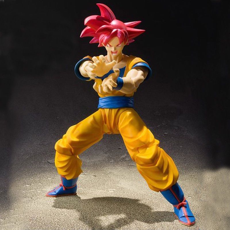 Super Saiyan God Goku "Dragon Ball Super" - Tamashii Nations S.H.Figuarts