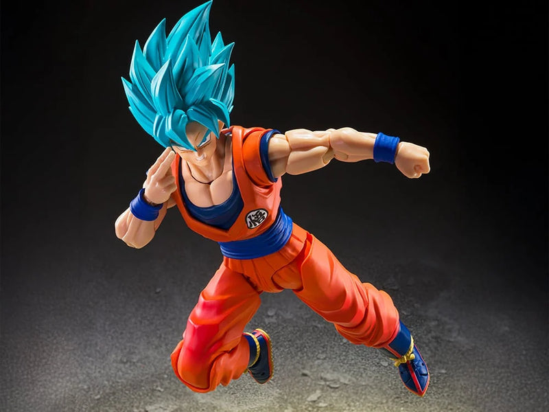 S.H.Figuarts Super Saiyan God Super Saiyan Goku (Blue Power Transcending Limits) "Dragon Ball Super" | Bandai Tamashii Nations