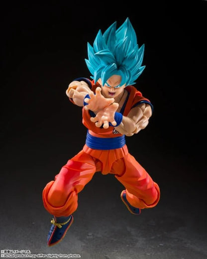 S.H.Figuarts Super Saiyan God Super Saiyan Goku (Blue Power Transcending Limits) "Dragon Ball Super" | Bandai Tamashii Nations