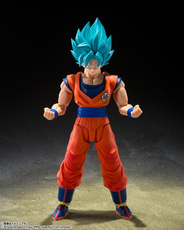 S.H.Figuarts Super Saiyan God Super Saiyan Goku (Blue Power Transcending Limits) "Dragon Ball Super" | Bandai Tamashii Nations