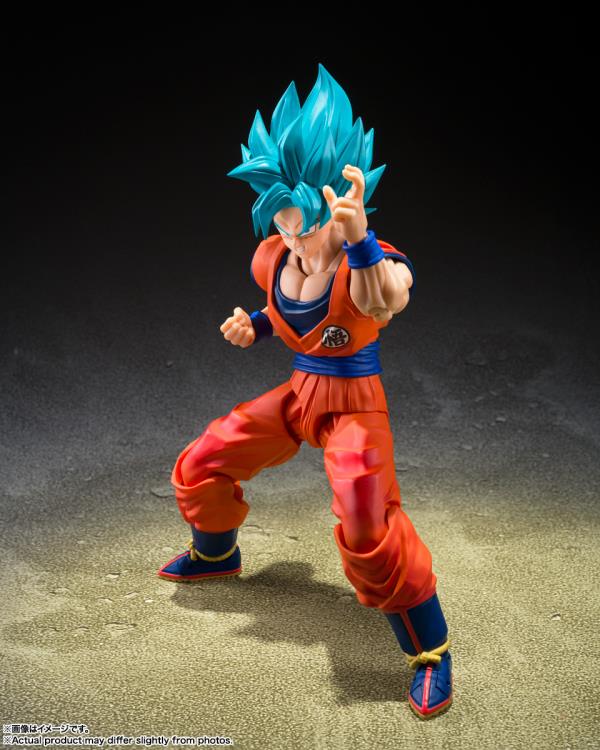 S.H.Figuarts Super Saiyan God Super Saiyan Goku (Blue Power Transcending Limits) "Dragon Ball Super" | Bandai Tamashii Nations