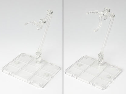 Tamashii Stage Act Humanoid Clear base/ Stand (comes with 2 bases) 1/12 figures
