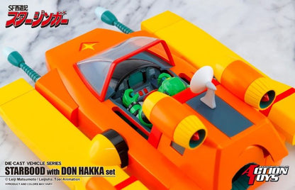 Sci-Fi West Saga Starzinger Die-cast Vehicle Starbood with Don Hakka Set
