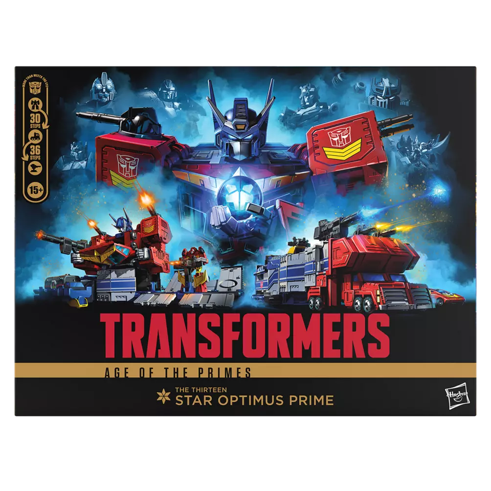 Pre Order Transformers Age of the Primes Titan Class The Thirteen Star Optimus Prime (Star Convoy)