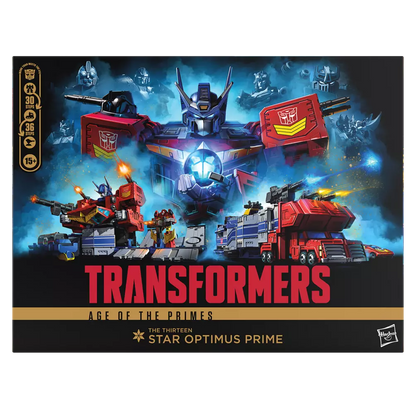 Pre Order Transformers Age of the Primes Titan Class The Thirteen Star Optimus Prime (Star Convoy)