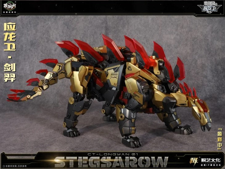 Cang Toys Stegsarow (Snarl Volcanicus) CT-Longyan 01 Shuraking dinosaur mode