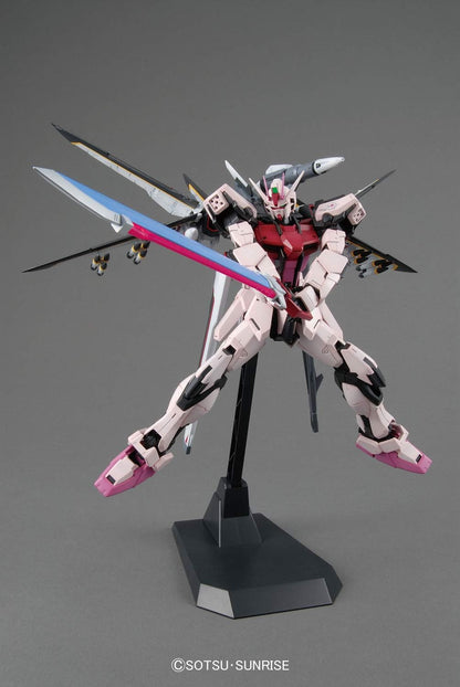 MG MBF-02+EW454F Strike Rouge + Ootori Equipment Ver RM "Gundam Seed" - Bandai Hobby 1/100 Scale Master Grade Model Kit