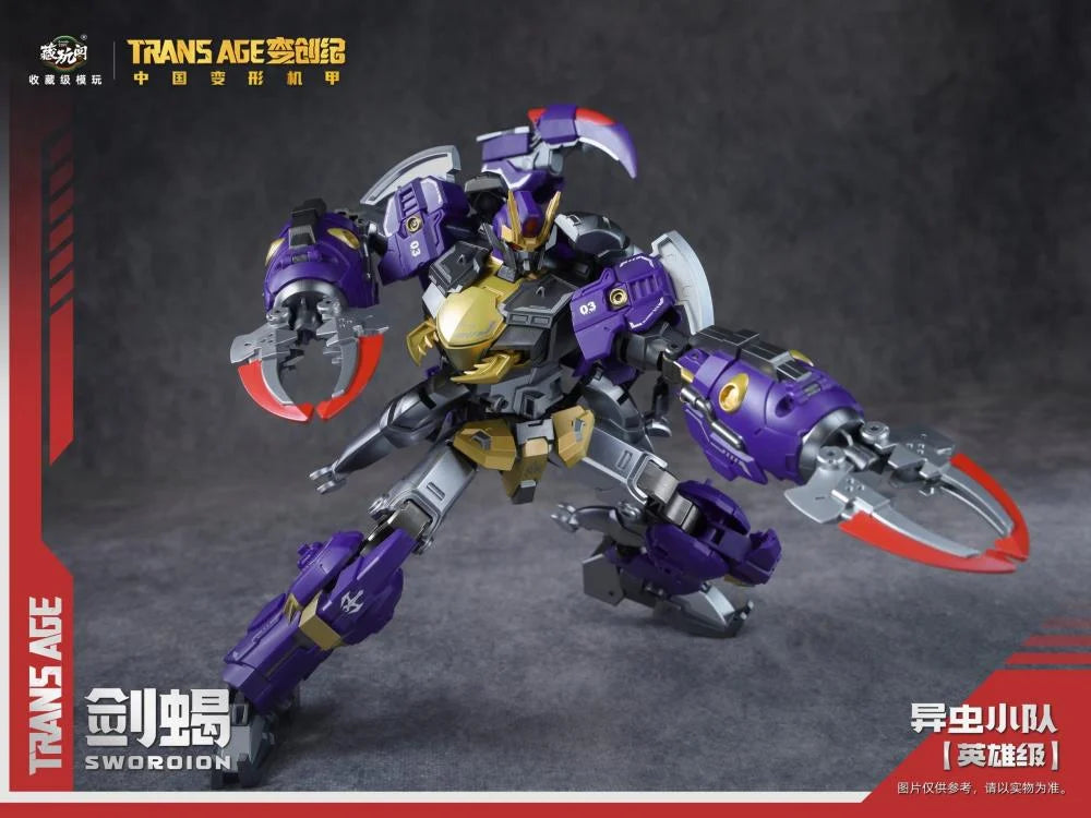 Trans Age Sworoion (TA-HCZ003) Bergion Series Transforming Figure | Cang Toys