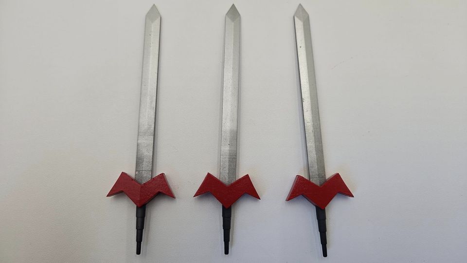 Custom Voltes V Sword for Action Toys Mini Action Voltes V