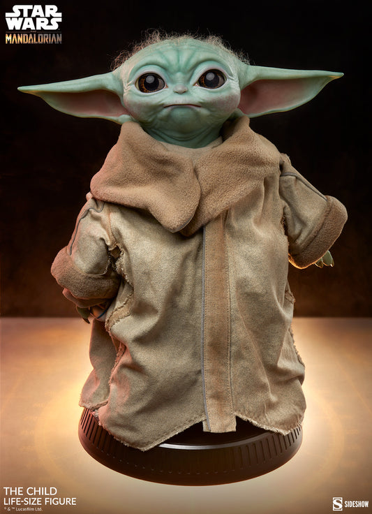 Sideshow Life-Size Figure The Child (Grogu) "Star Wars: The Mandalorian" | Sideshow Collectibles 1/1 Scale