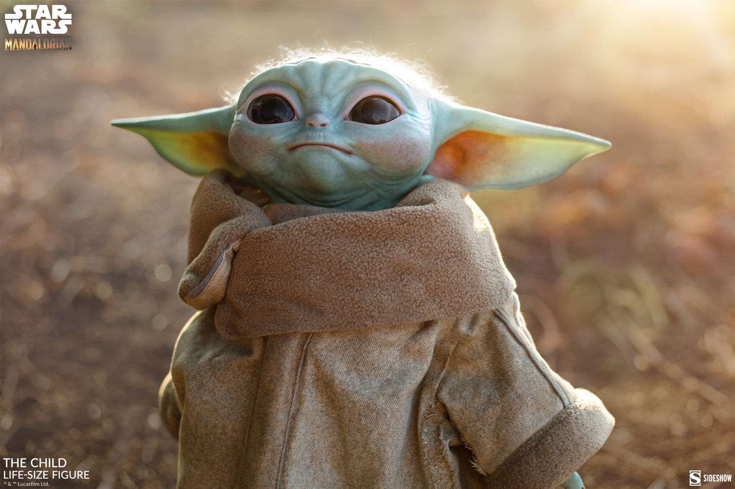 Sideshow Life-Size Figure The Child (Grogu) "Star Wars: The Mandalorian" | Sideshow Collectibles 1/1 Scale