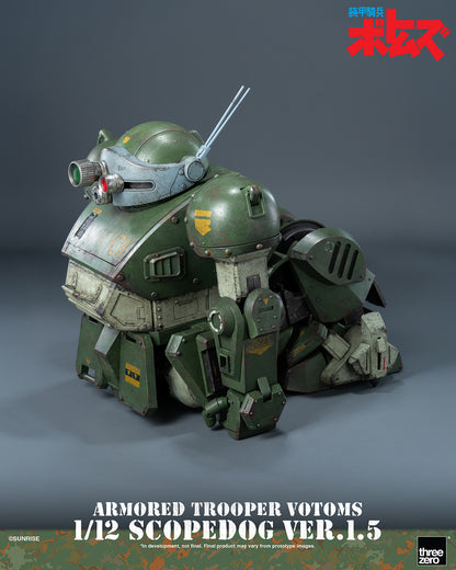 Threezero 1/12 Scopedog Ver. 1.5 "Armored Trooper VOTOMS" | Threezero