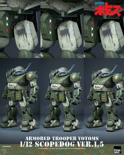 Threezero 1/12 Scopedog Ver. 1.5 "Armored Trooper VOTOMS" | Threezero