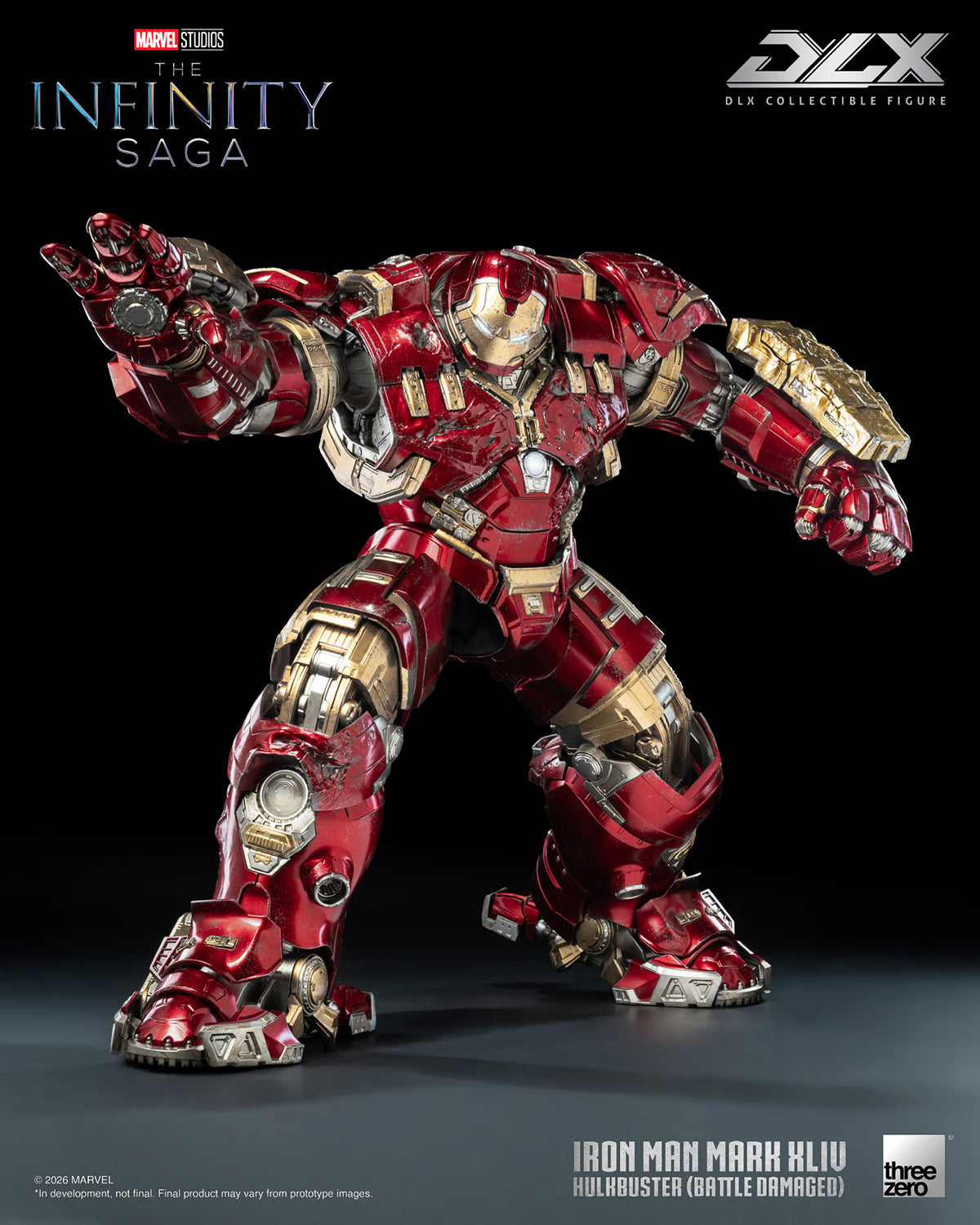 DLX Iron Man Mark 44 Hulkbuster (Battle Damaged) "Avengers: Age of Ultron" | Threezero