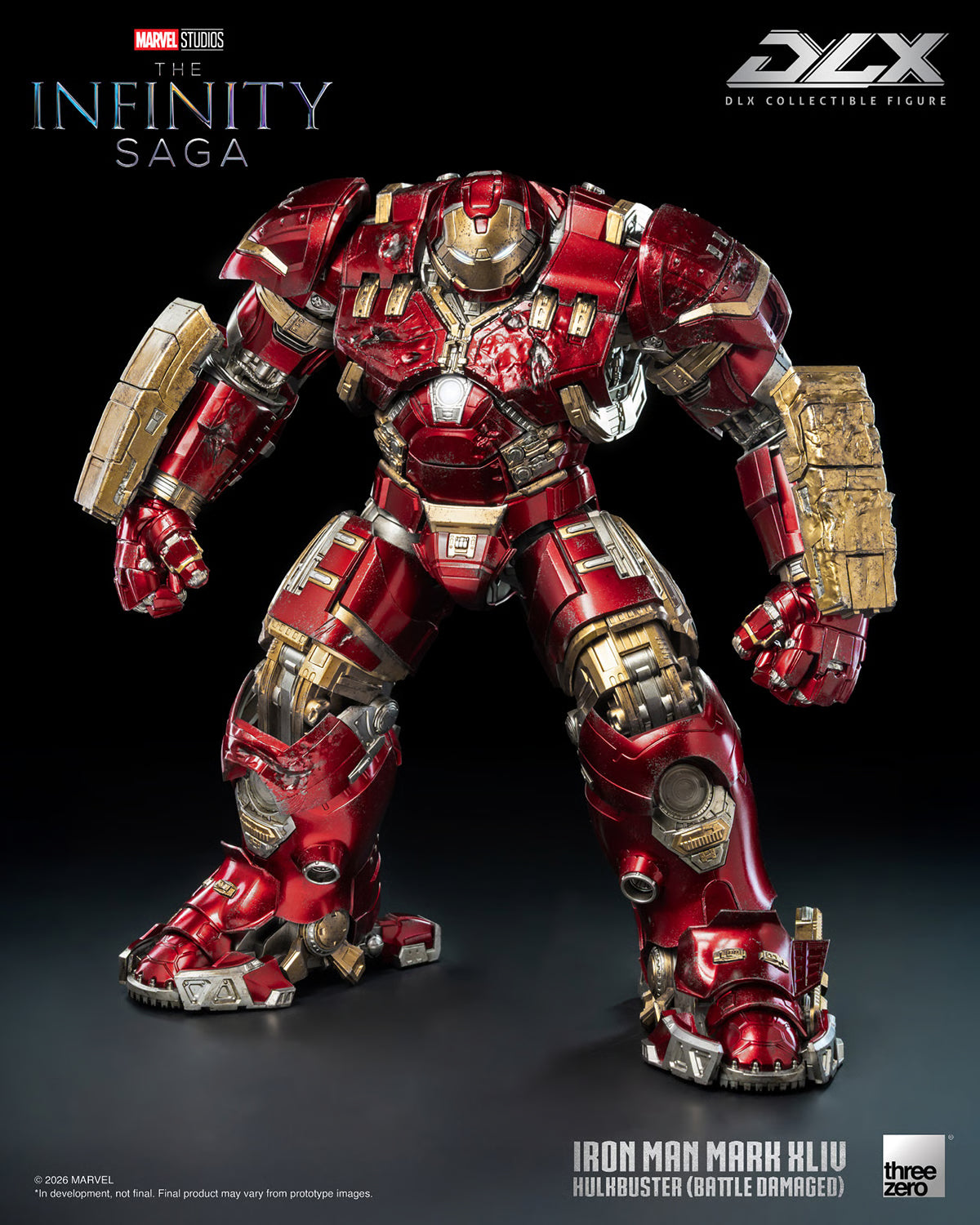 DLX Iron Man Mark 44 Hulkbuster (Battle Damaged) "Avengers: Age of Ultron" | Threezero