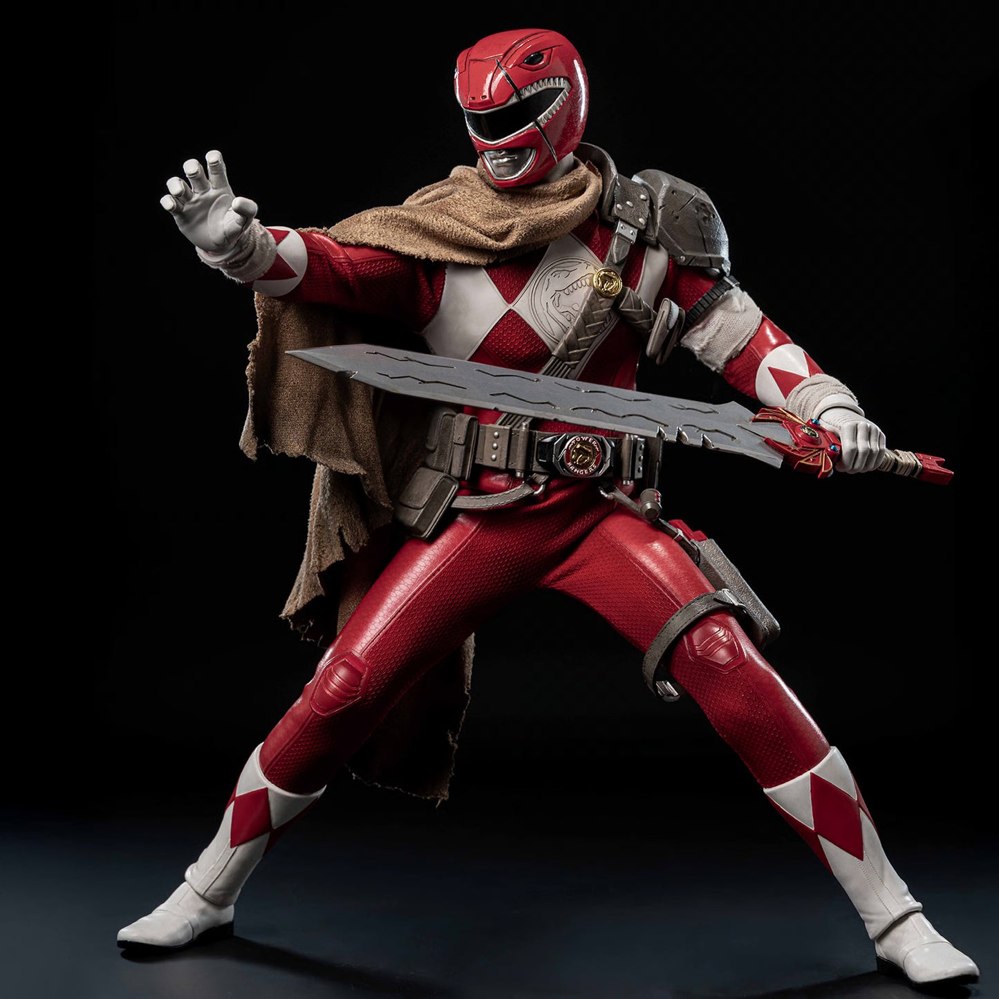 FigZero 1/6 Red Power Ranger "Mighty Morphin Power Rangers: The Return" | Threezero 1/6 Scale