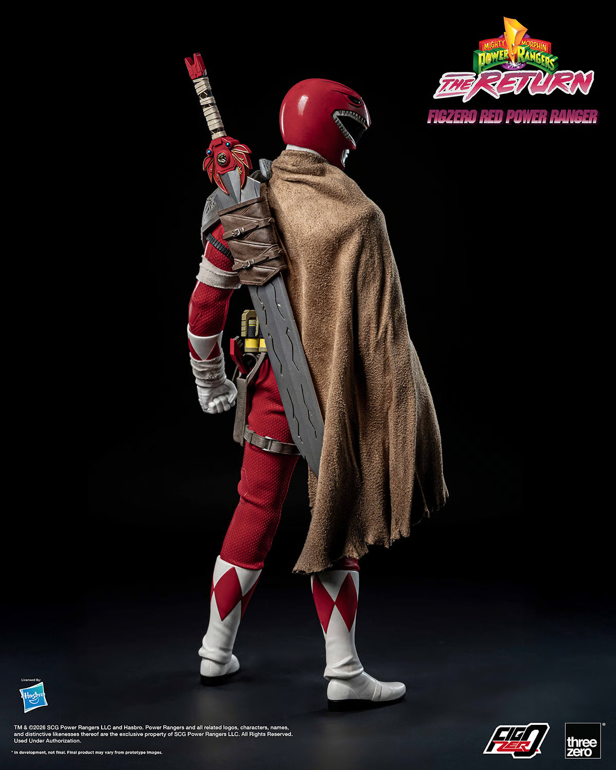 FigZero 1/6 Red Power Ranger "Mighty Morphin Power Rangers: The Return" | Threezero 1/6 Scale