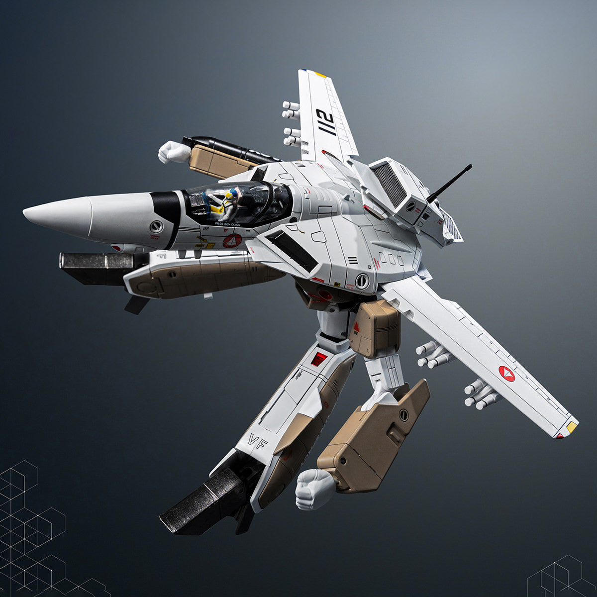 ROBO-DOU VF-1A Veritech (Ben Dixon) "Robotech" | Threezero