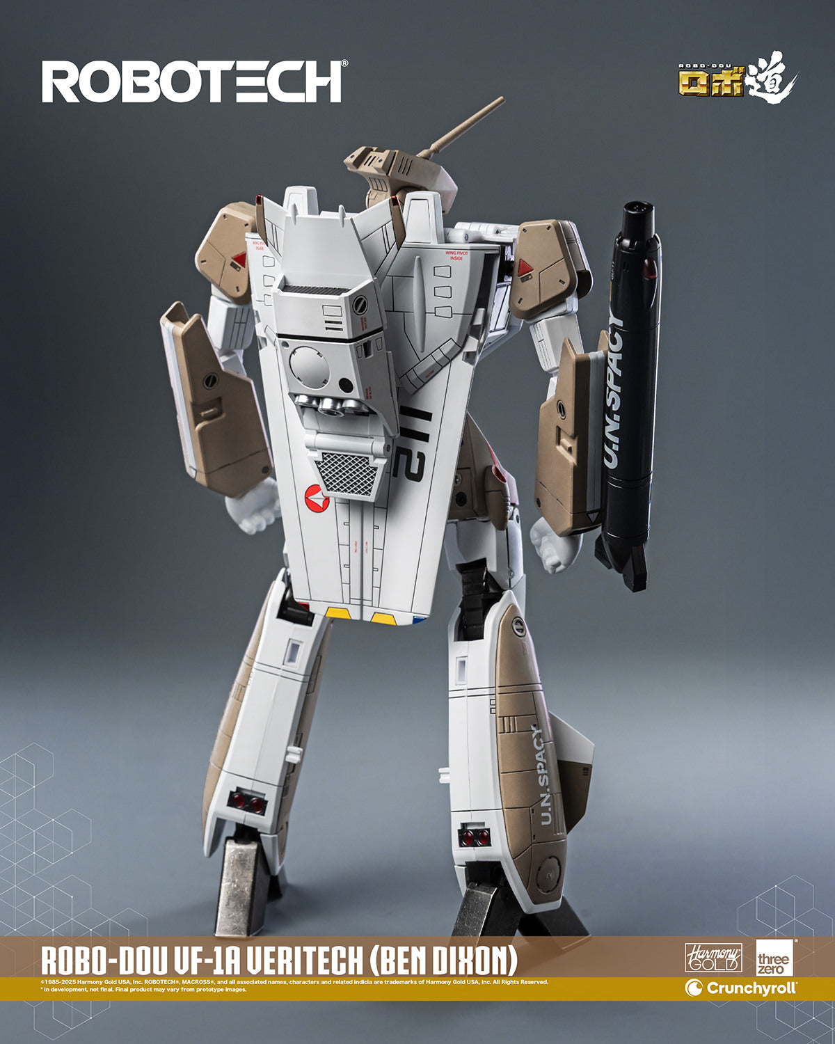 ROBO-DOU VF-1A Veritech (Ben Dixon) "Robotech" | Threezero