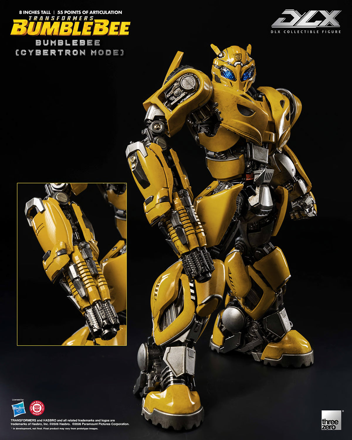 Transformers DLX Bumblebee (Cybertron Mode) "Transformers: Bumblebee" | Threezero