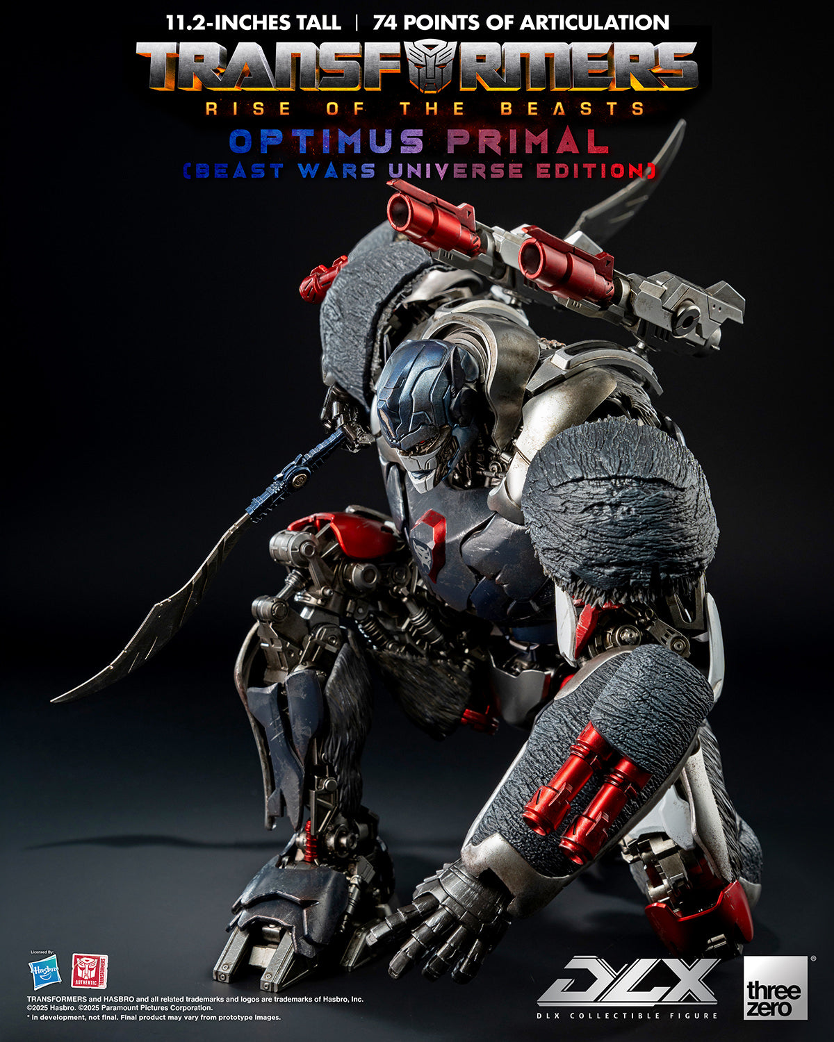 DLX Optimus Primal (Beast Wars Universe Edition) "Transformers: Rise of the Beast" | Threezero