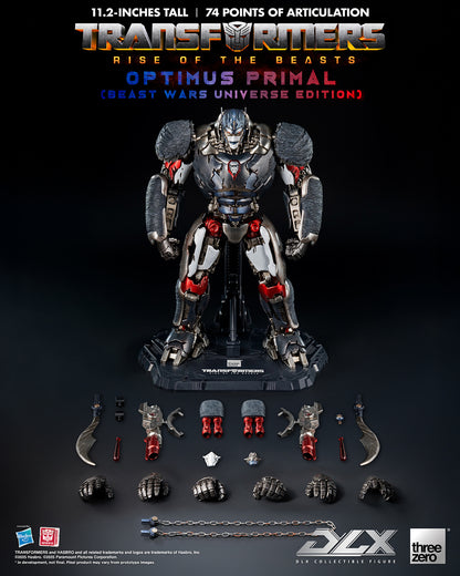 DLX Optimus Primal (Beast Wars Universe Edition) "Transformers: Rise of the Beast" | Threezero