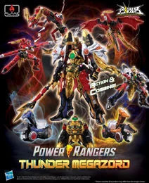 Flame Toys Kara Kuri Combine Thunder Megazord "Power Rangers" | Flame Toys