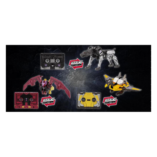 Transformers Masterpiece G MPG-22 Jaguar & Buzzsaw & Ratbat Japan Release "Transformers" | Takara Tomy