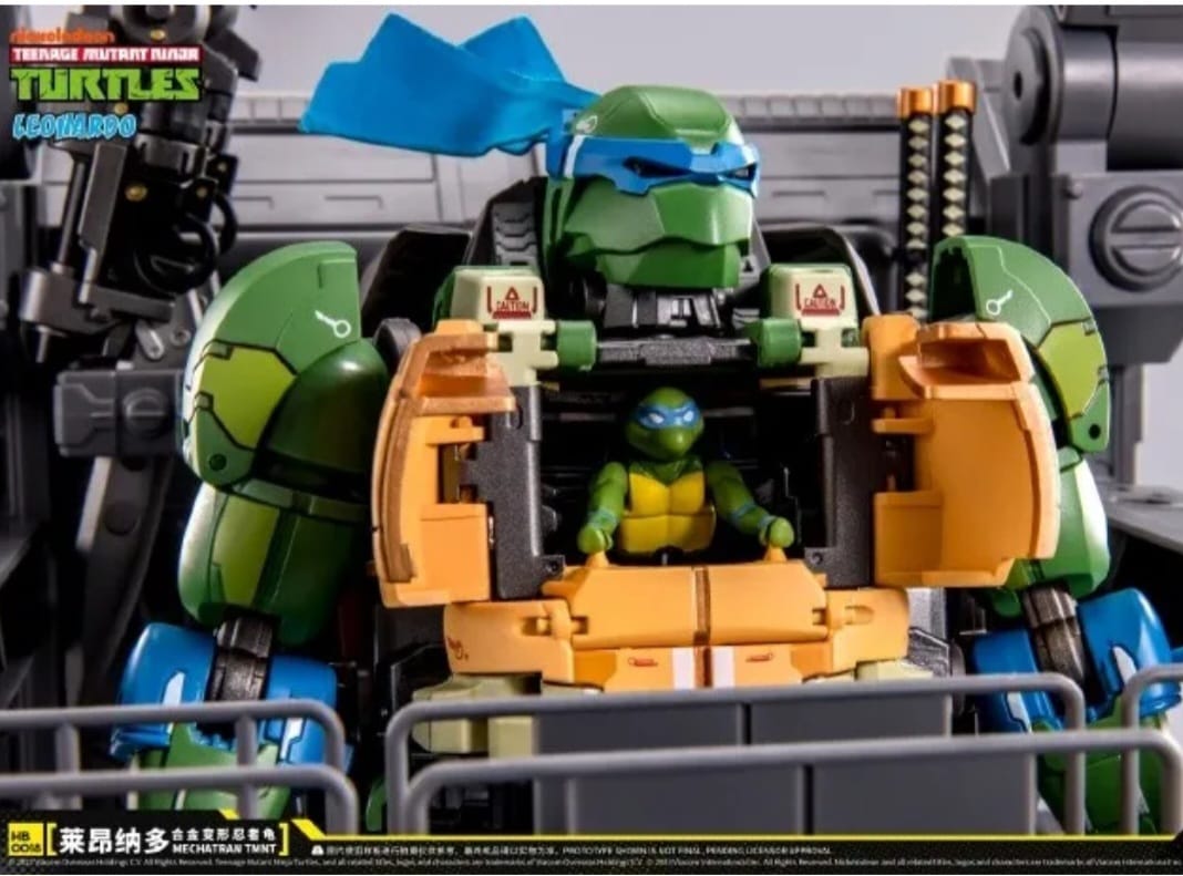 Leonardo MechaTran HB0018 Transforming Action Figure "Teenage Mutant Ninja Turtles" - HeatBoys