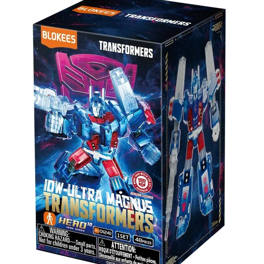 Blokees Hero Class Ultra Magnus Transparent Version Model Kit "Transformers IDW" | Blokees