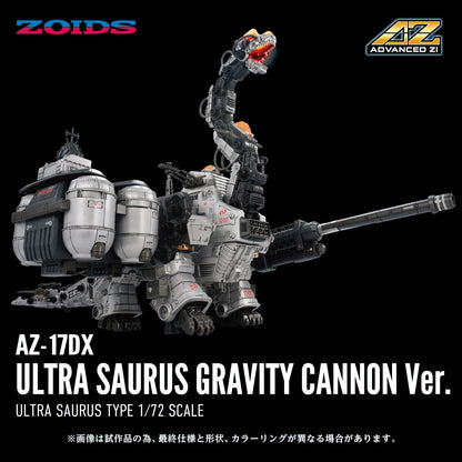 Zoids Advanced Zi AZ-17DX Ultra Saurus Gravity Cannon (Deluxe Ver.) 1/72 Scale Weapon Set | Takara Tomy T-Spark