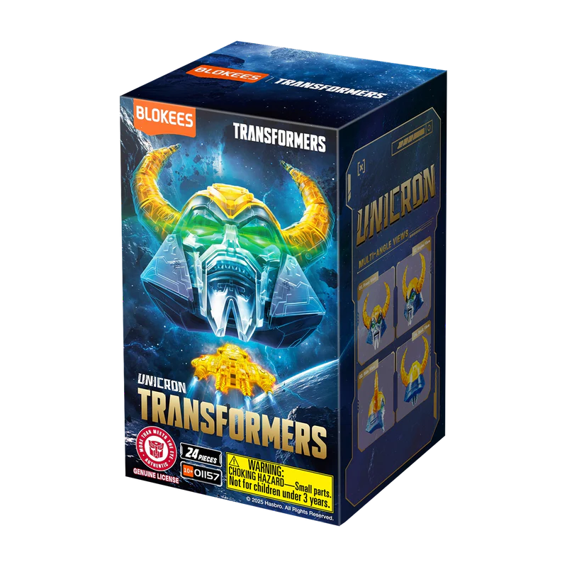 Transformers Blokees Exclusive Unicron Head "Transformers" | Blokees