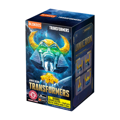 Transformers Blokees Exclusive Unicron Head "Transformers" | Blokees