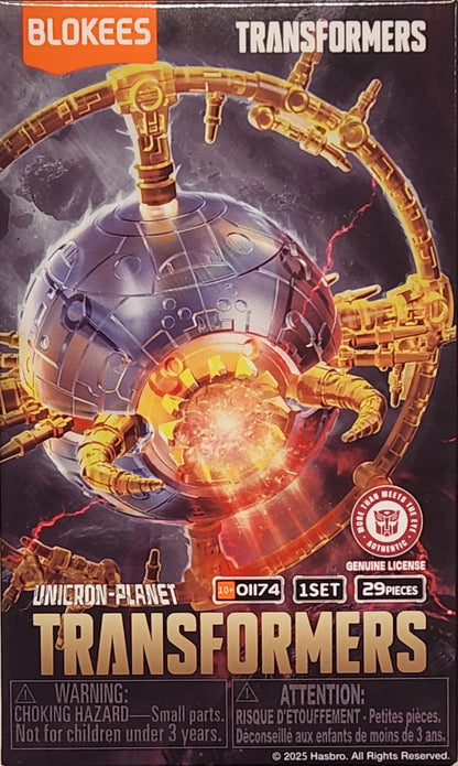Transformers Blokees Exclusive Unicron Planet Transparent Limted "Transformers" | Blokees