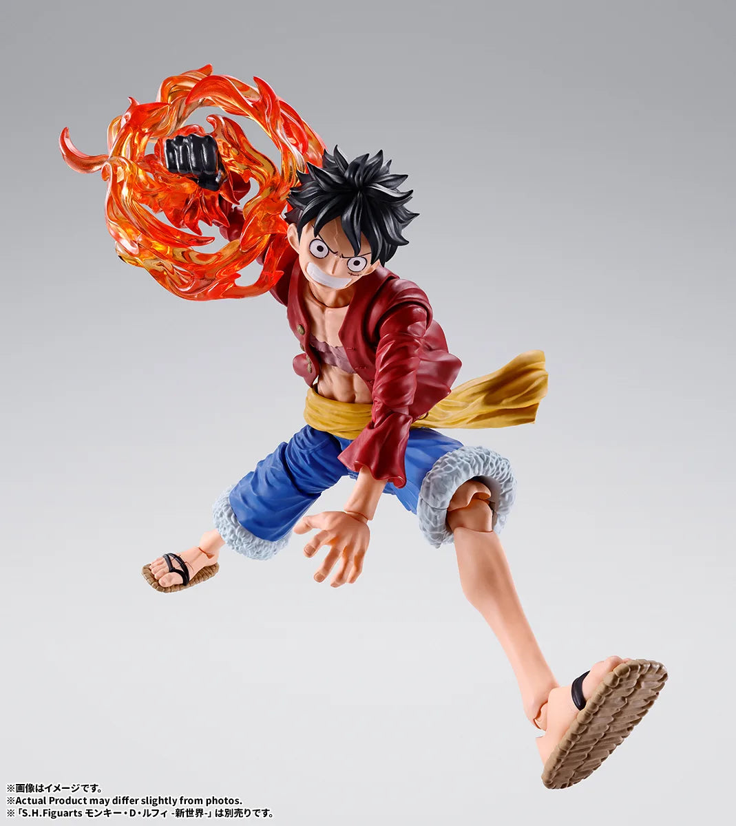 S.H.Figuarts Luffy Two Years Later Optional Parts Set – figure sold separately