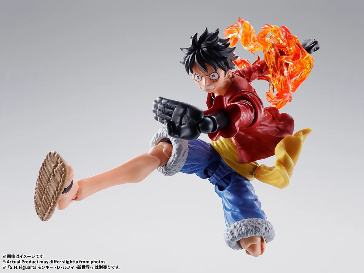 S.H.Figuarts Luffy Two Years Later Optional Parts Set – figure sold separately