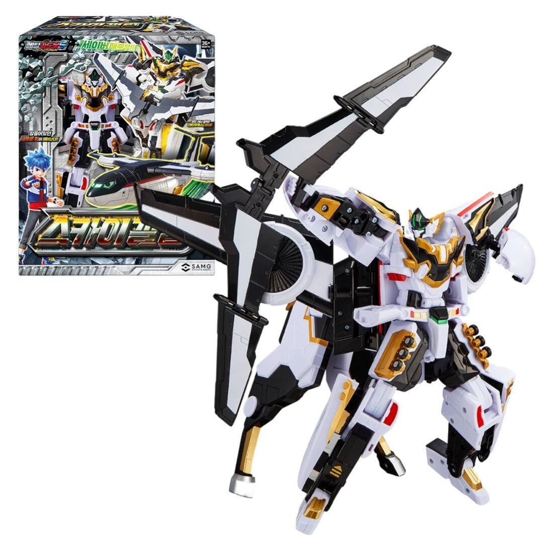 Metal Cardbot S Sky Gallop robot and retail packaging