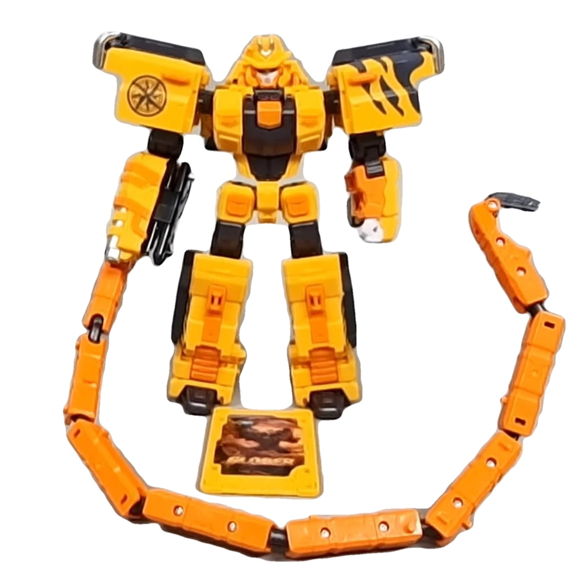 Metal Cardbot S Glober Gold robot Shadow Whip and Metal Card