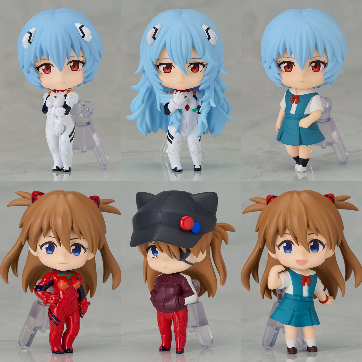 Nendoroid Surprise Evangelion six figure lineup