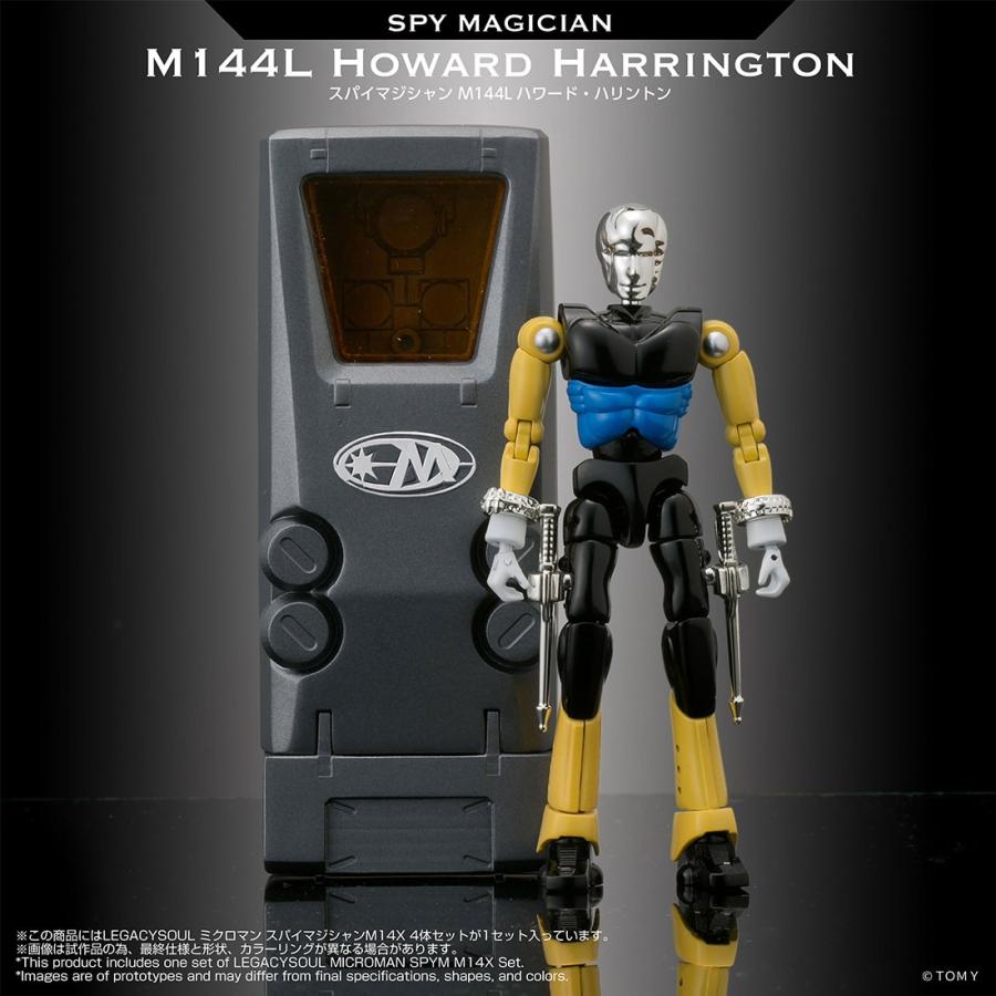 LegacySoul Microman SPYM M14X set - official product picture 5